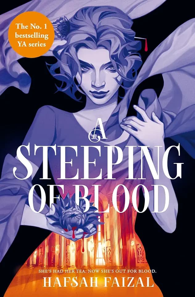 A Steeping of Blood: Brewed with vampires and romance; the breathtaking conclusion to A Tempest of Tea (Blood and Tea, 2)