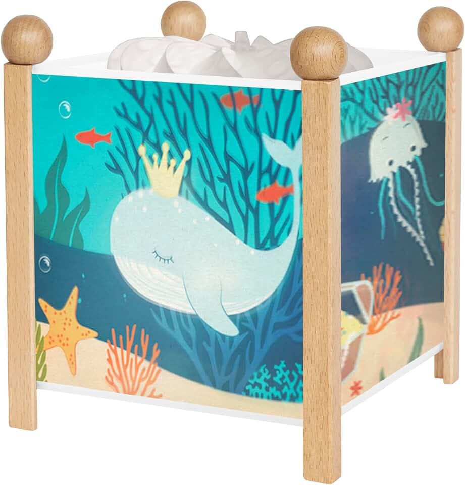 Trousselier Veilleuse - Lanterne Magique Ocean - Naturel 12V