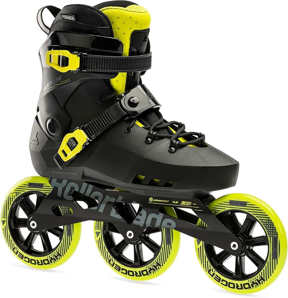 ROLLERBLADE MAXXUM 125 Inline Skate 2023 Black/Lime