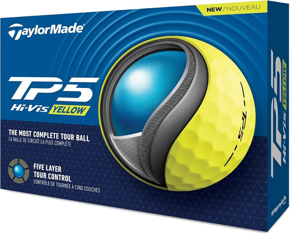 TaylorMade Unisex TP5 Golfbälle