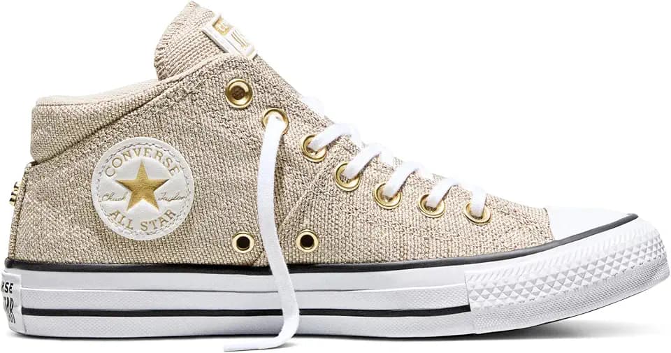 Converse Women's Chuck Taylor All Star Madison Heathered Shine Mid Top Sneaker