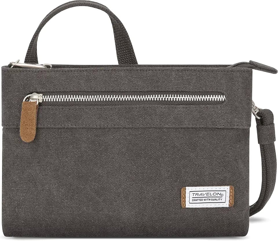 Travelon Women's Anti-Theft Heritage Small Crossbody Cross Body Bag