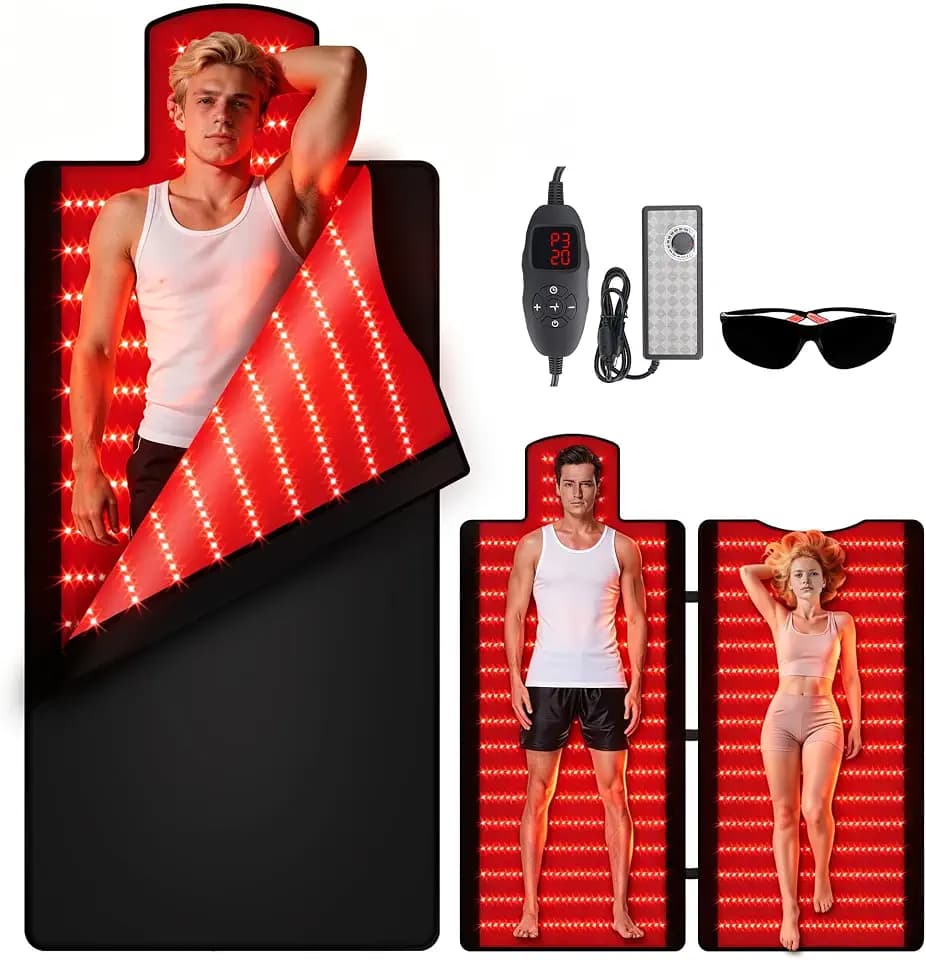 Red Light Therapy Mat for Full Body, 74.6"x33.3"