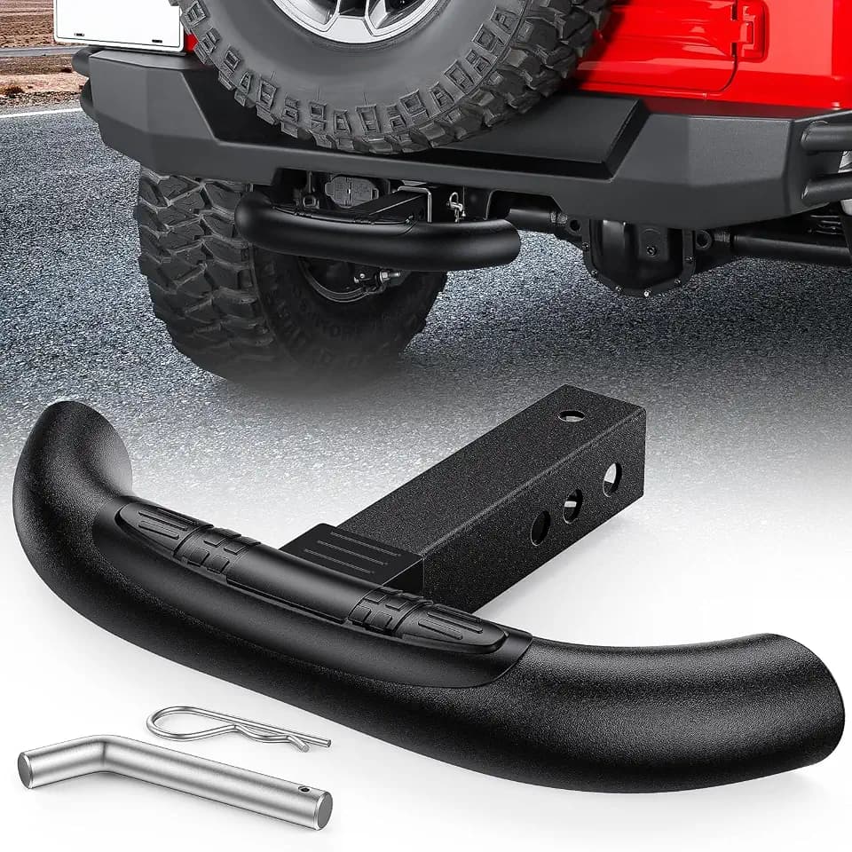 Nilight Tow Hitch Step Bar 2" Receiver Bumper Guard for Pickup Truck SUV
