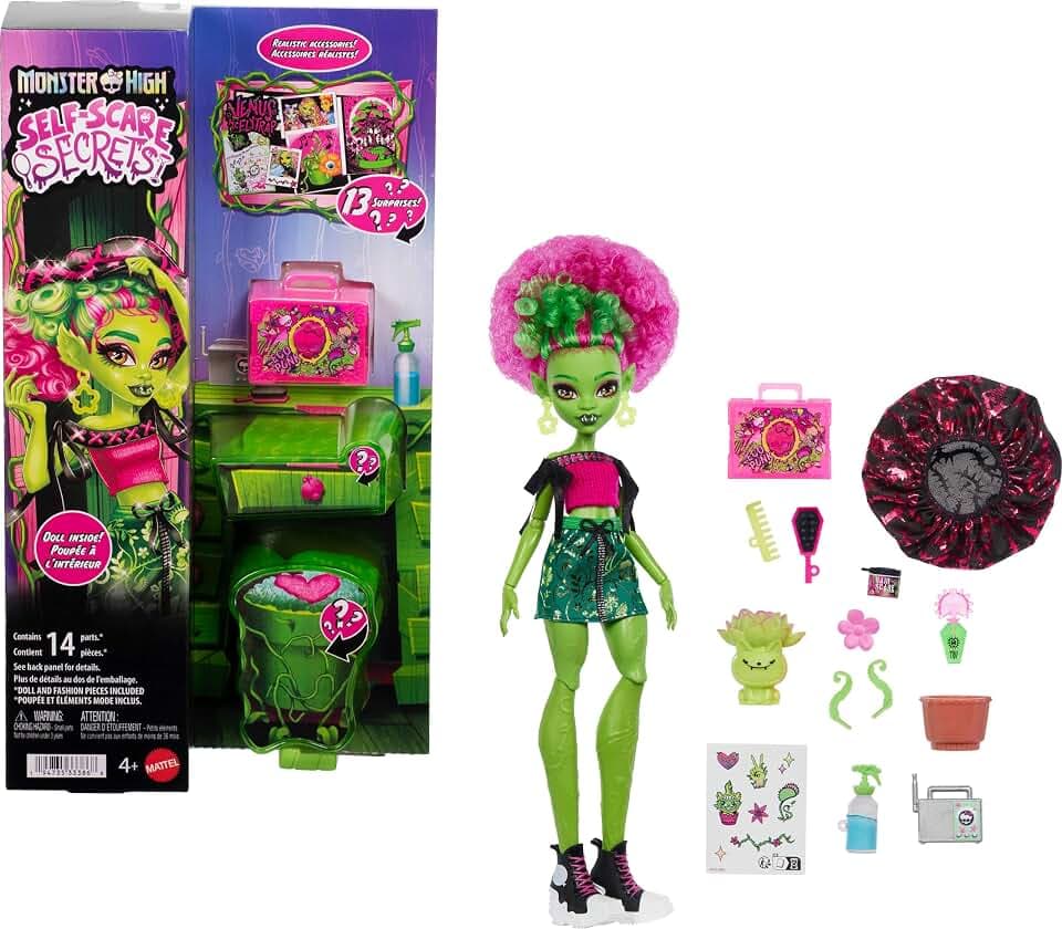 Monster High Self-Scare Secrets Venus McFlytrap Doll