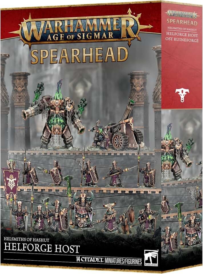Games Workshop - Warhammer Age of Sigmar - Spearhead: Helsmiths of Hashut: Helforge Host