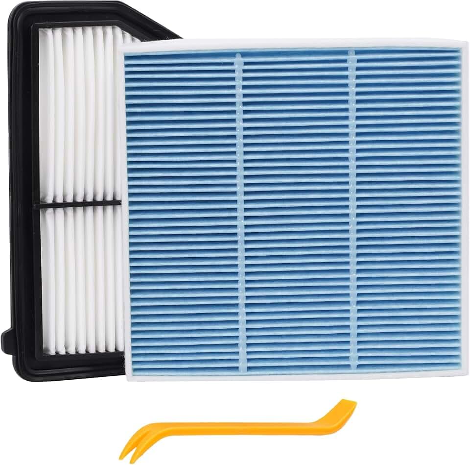 Engine Air Filter & Cabin Air Filter Combo Fits Honda Civic 2.0L 2016-2025 (Not for 1.5L Turbo or Type-R), HR-V HRV 2023-2026 - CF11182 & CA12051
