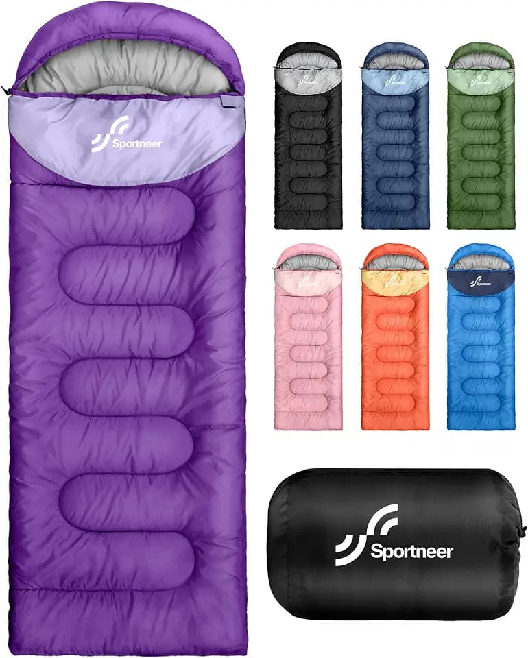 Schlafsack Outdoor, Schlafsack für Kinder & Erwachsene