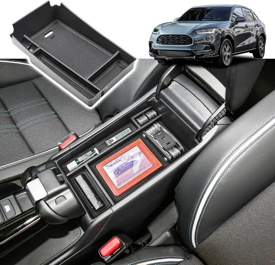 RUNROAD Center Console Organizer Tray For 2023-2027 Honda HR-V Accessories