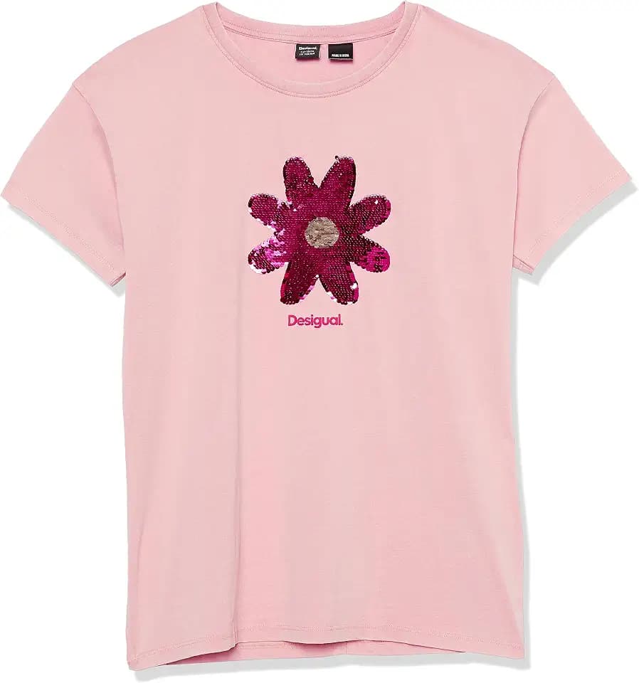 Desigual Mädchen Kids New Aw23 1 Color Shirt