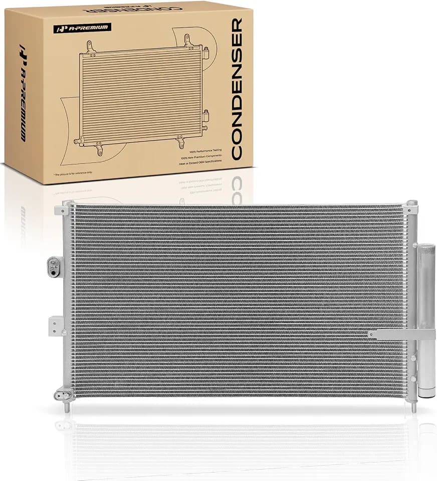 A-Premium Air Conditioning Condenser Compatible with Honda & Acura
