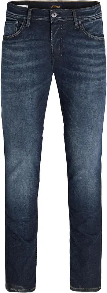 JACK & JONES Herren JJITIM JJORIGINAL JOS 719 NOOS, Denim/White, 36W / 34L EU