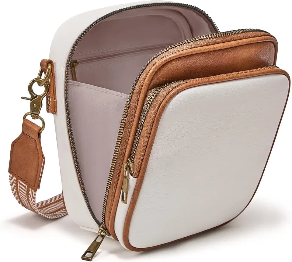 Small Crossbody Bag for Women with Card Slots Vegan Leather Messenger Bag Men Wallet, Cross Body Anti-theft Shoulder Purse