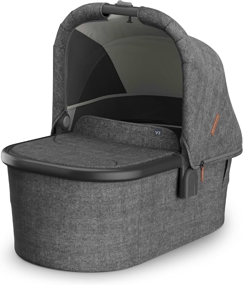 UPPAbaby Bassinet V3 - Fits with Vista, Cruz, Ridge Strollers - Greyson