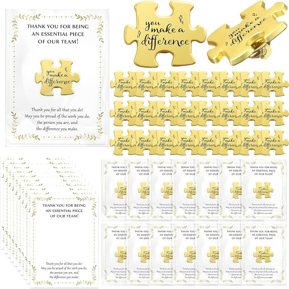 Housekeeping Appreciation Gifts Puzzle Lapel Pin