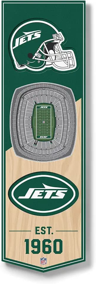 YouTheFan NFL 3D Stadium Banner - 6x19