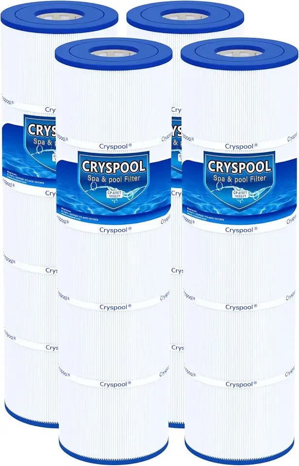 Cryspool 07077 Pool Filter Cartridges Replace CCP420, R173576, 4 Pack