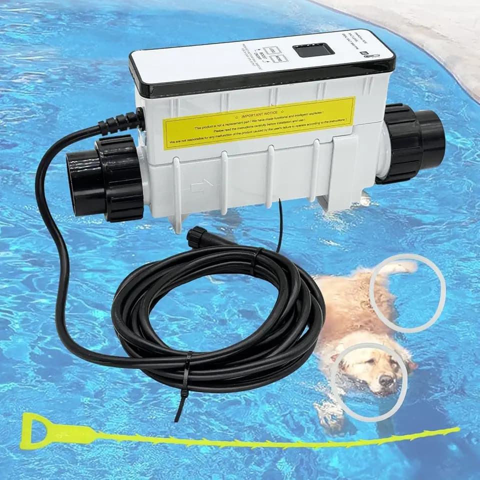 Salt Cell Saltwater Chlorine Generator Replacement for IC60 Pentair IntelliChlor,EC-521105 521105 Power Center,Salt Chlorinator System for Inground Pools up to 60,000 Gallons