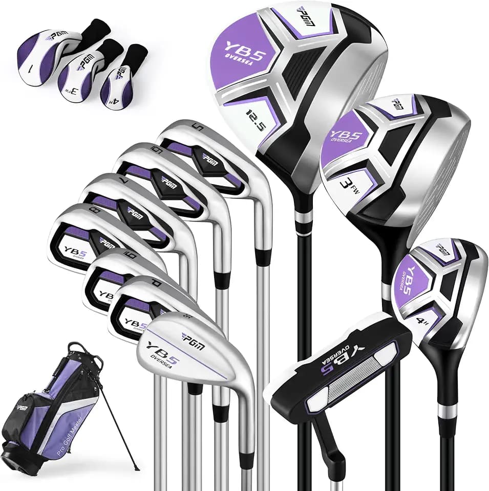 PGM 12/15 Piece Women's Complete Golf Club Set for Right Handed