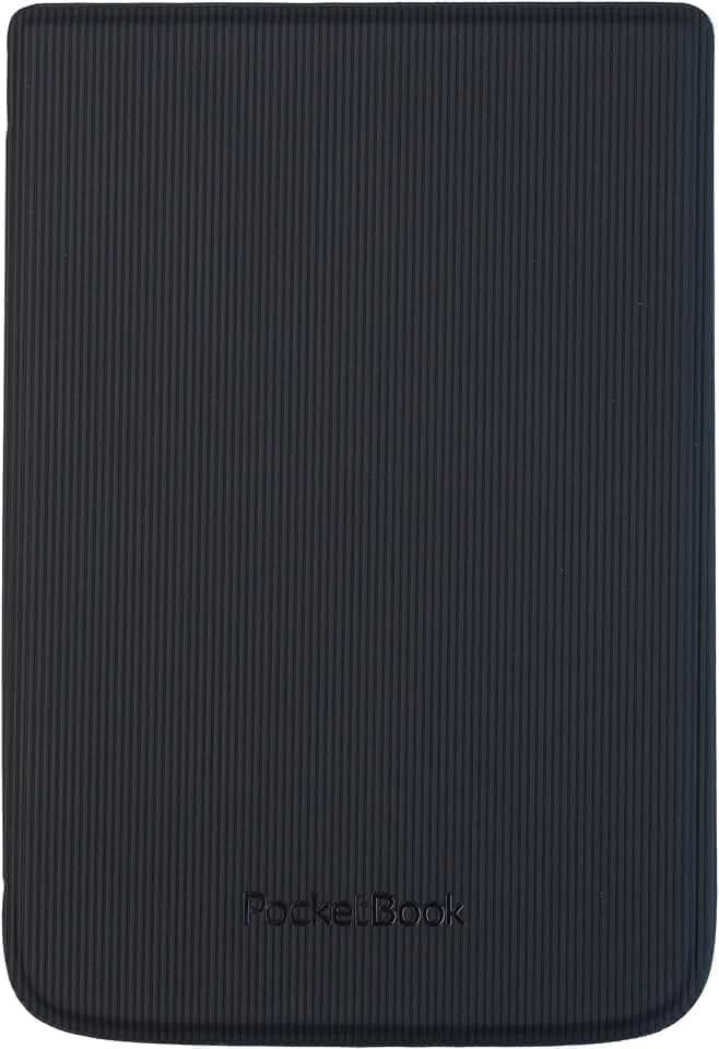 Pocketbook Shell Cover passend für Basic 4, Basic Lux 2, Color, Touch HD 3, Touch Lux 4 und Touch Lux 5 - Straight Lines Black