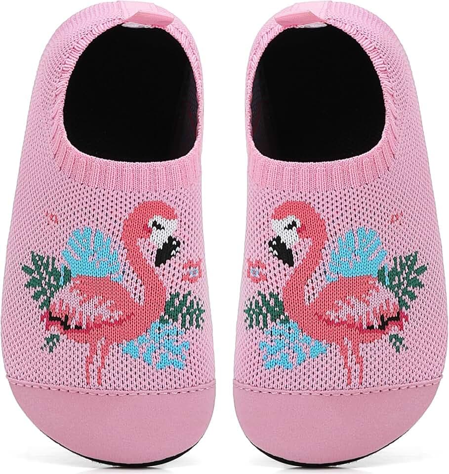 BARFULKER Hausschuhe Kinder Jungen Mädchen Slippers Pantoffeln, Gr.20-33