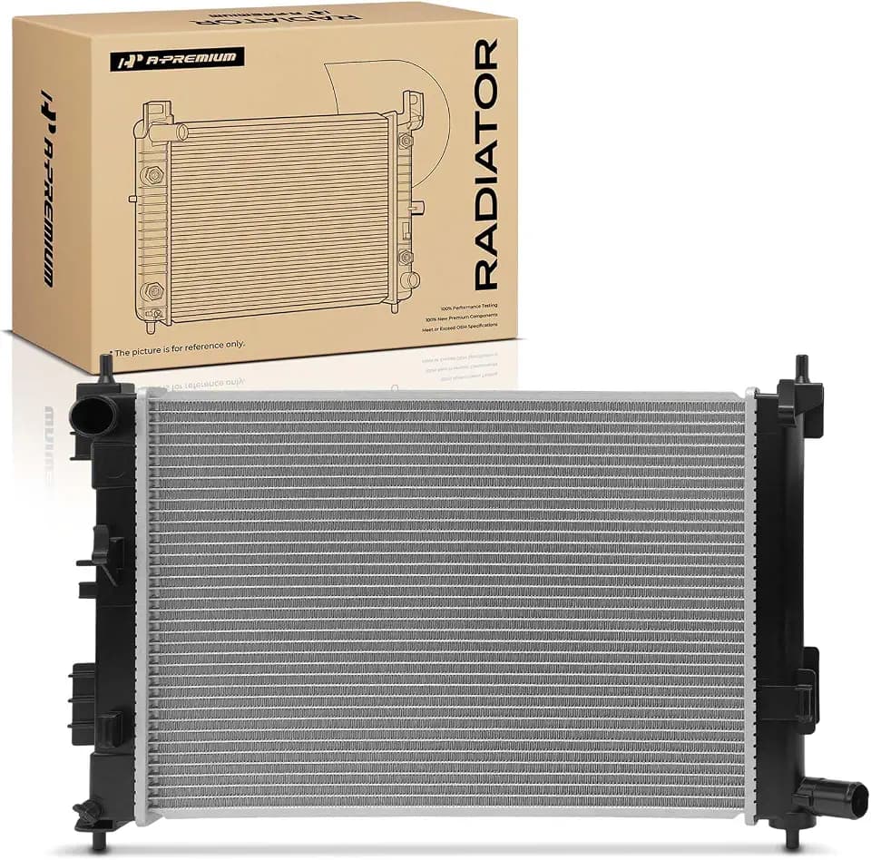 A-Premium Engine Coolant Radiator Assembly Compatible with Hyundai, Kia