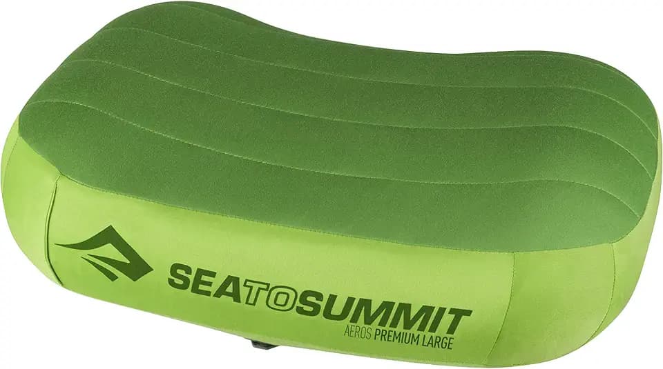 Sea to Summit Aeros Premium Inflatable Pillow, Large, Lime