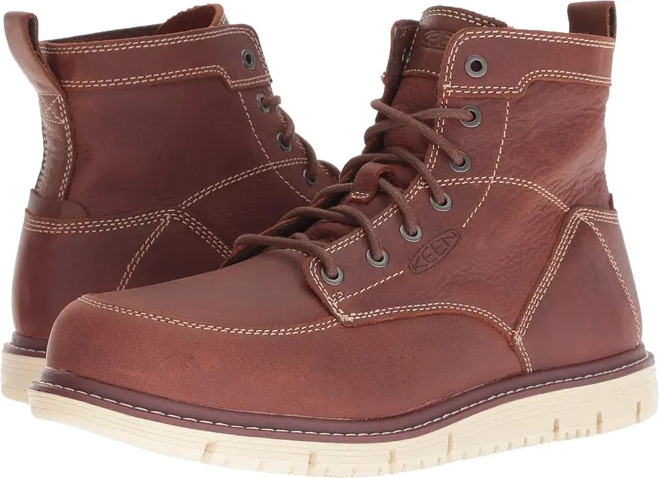 KEEN Utility Men's San Jose 6" Soft Toe Wedge Work Boots