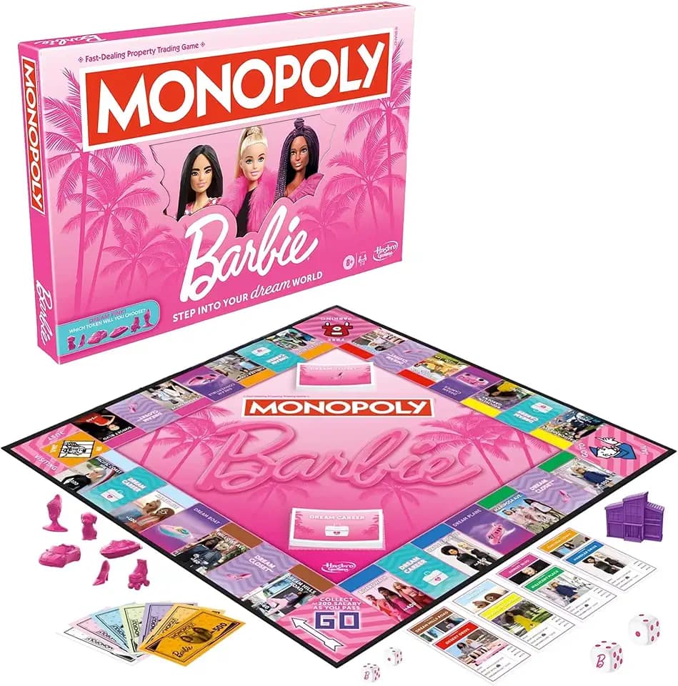 Barbie Monopoly Box Game