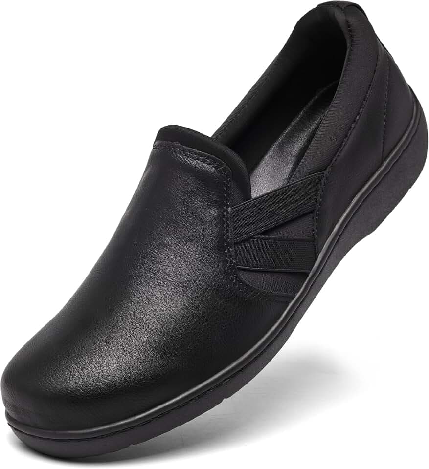 UZB Orthopedic Loafers for Women Slip on Shoes Comfortable Casual Dress Shoes with Memory Foam
