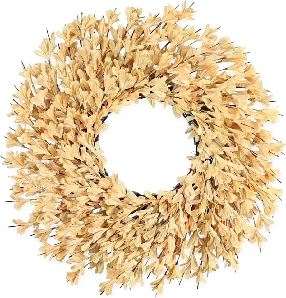 26 Inch Fall Wreaths for Front Door Large Full Autumn Wreath Outdoor Decor
