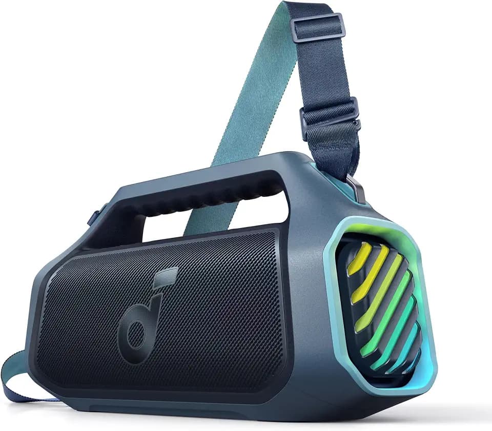 Soundcore by Anker Boom 2 Plus, Outdoor Lautsprecher, 140W, 2+2 Stereoklang