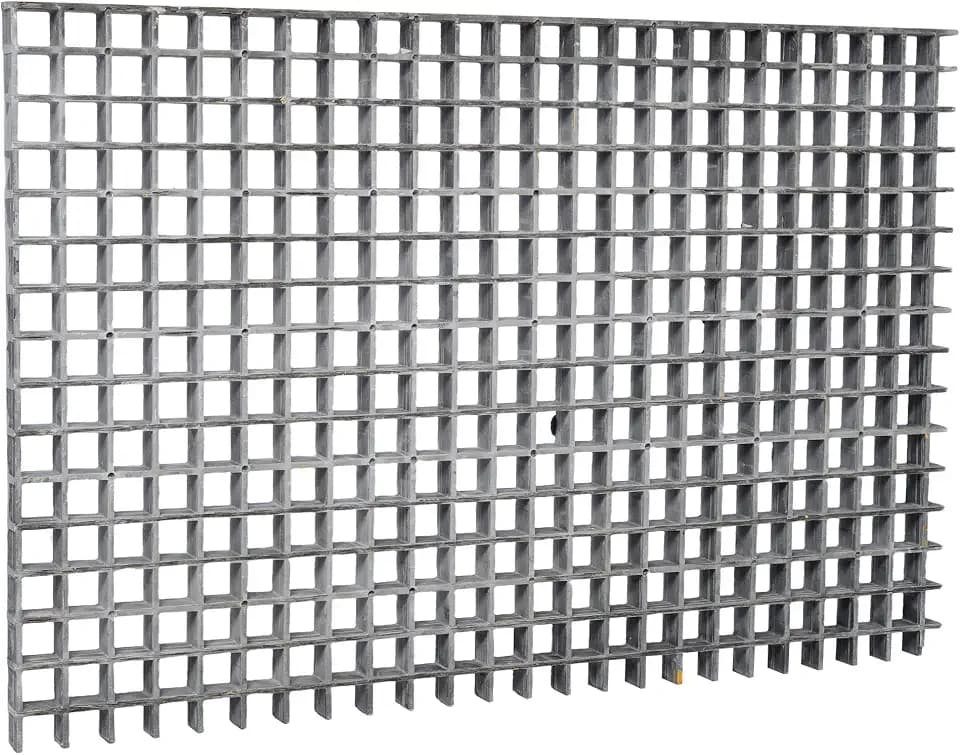 Heavy Duty Fountain Basin Grates, 24×36 Inch Fiberglass Grating