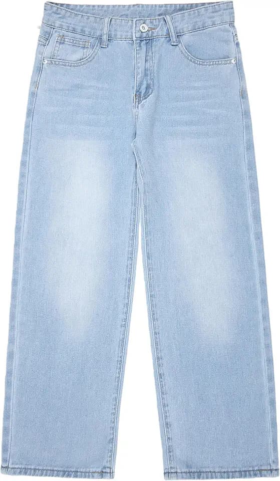 FREDD MARSHALL Baggy Jeans Boys Casual Loose Denim Pants