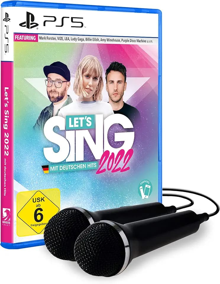 Let's Sing 2022 mit deutschen Hits [+ 2 Mics] (PlayStation 5)