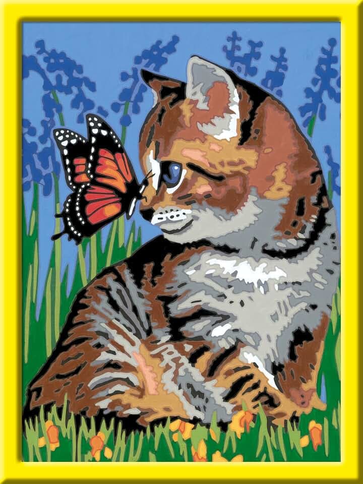 Ravensburger 286515 Malen nach Zahlen Katze