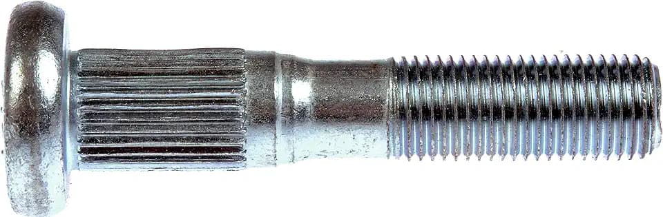 Dorman 610-326 Rear M14-1.50 Serrated Wheel Stud - 15.88 mm Knurl, 76 mm Length Compatible with Select Chevrolet/GMC Models, 10 Pack (Made in USA)