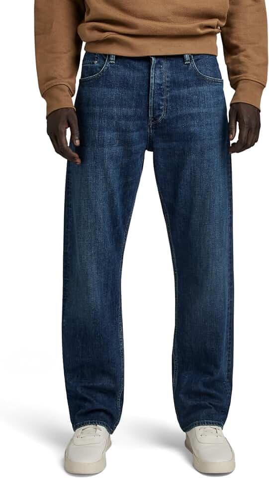 G-STAR Herren Jeans Dakota Regular Straight Mid Waist - Regular Fit - Blau