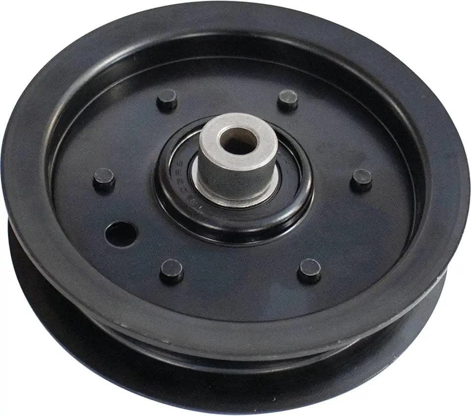 Stens 280-808 Flat Idler Compatible with/Replacement for Ariens Edge and Ikon XD, Gravely ZT X and ZT XL 07350100, 7350100 1 1/8" Height, 4 7/8" OD, Metal Material
