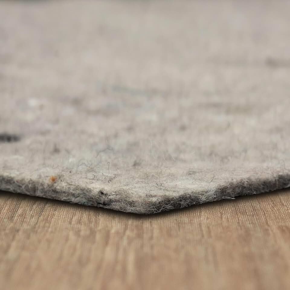 Mohawk Home Felt Rug Pad 5' x 7' - 1/4 Inch Thick Cushion for Area Rugs, Protective Underlay for Hardwood Floors, Comfort and Insulation – Felt Only Pad