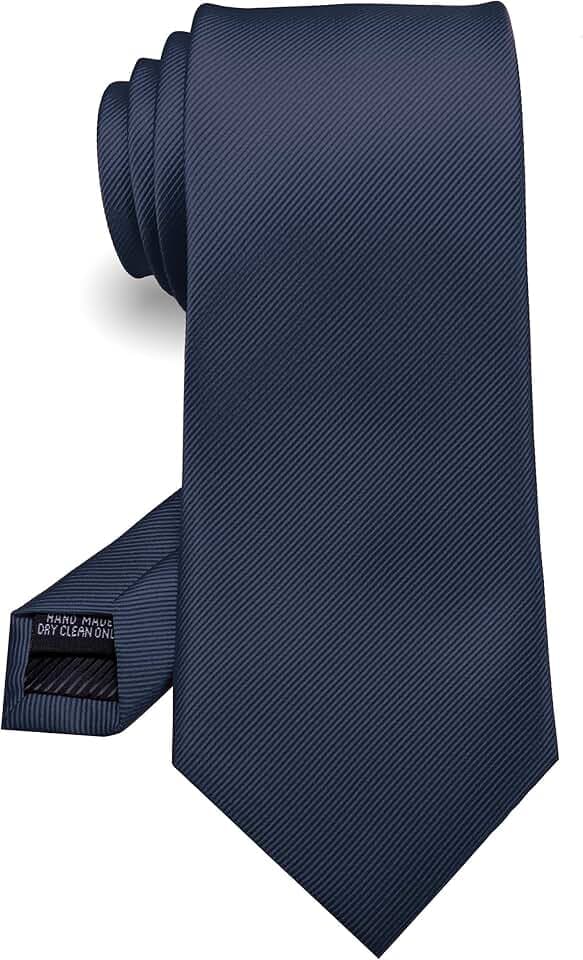 'JEMYGINS 3.15'' Solid Color Tie Formal Necktie for Men (8cm)'
