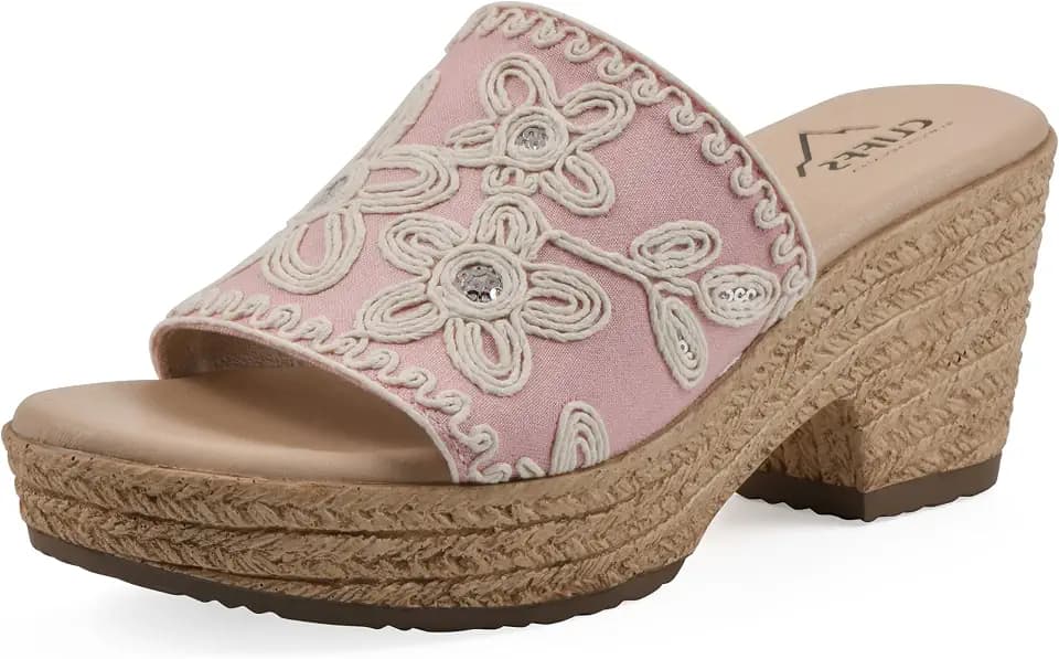 Cliffs by White Mountain Women's Cushioned Biancia Platform Sandal