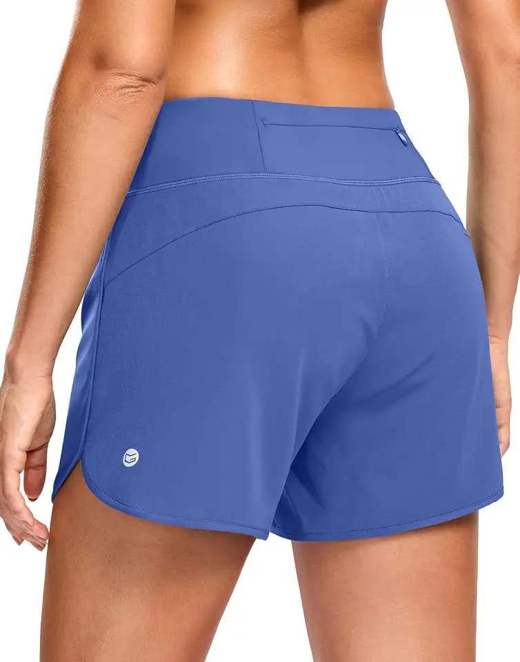 G Gradual Women's 3" Running Athletic Shorts with Phone Pocket