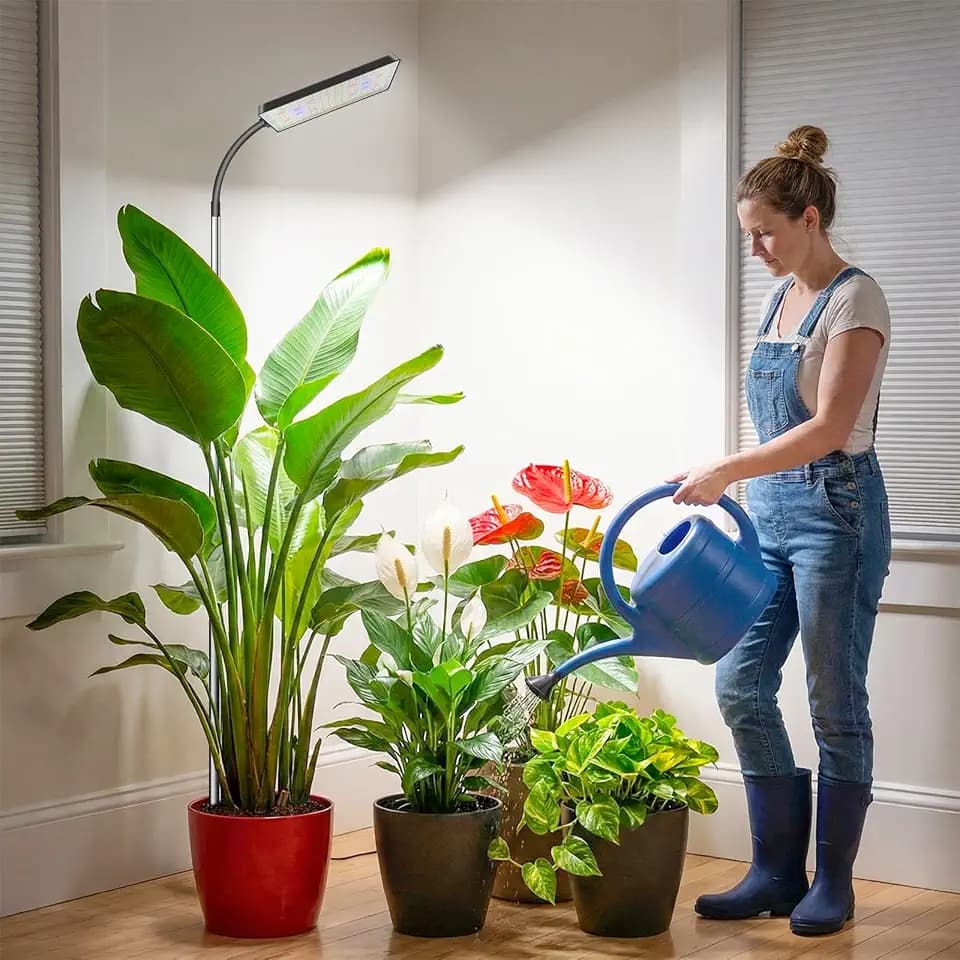 Grow Lights for Indoor Plants,153 LEDs Full Spectrum Plant Lights