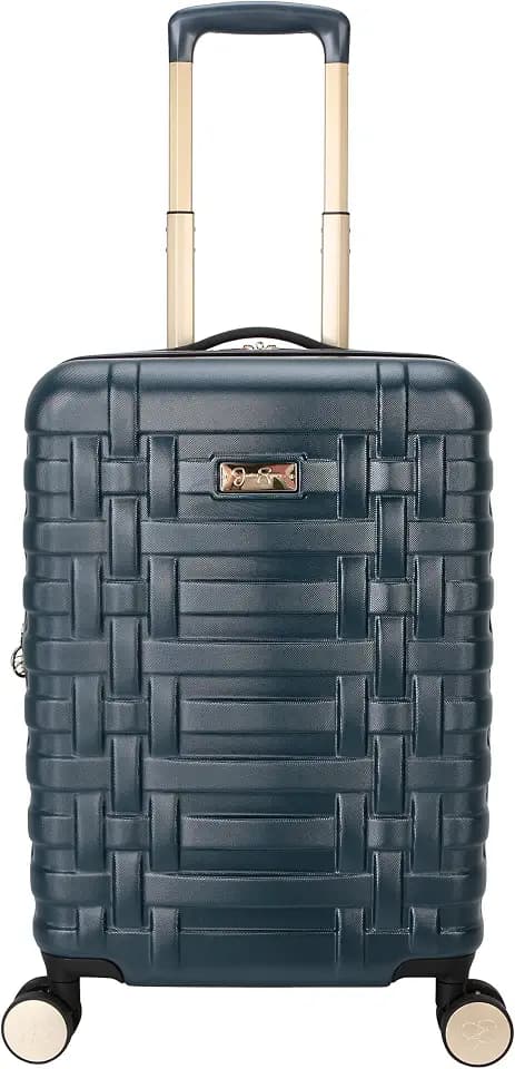 Jessica Simpson Taffeta 20" Expandable 8-Wheel Spinner Carry On Luggage Suitcase, Magical Forest