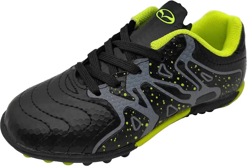 Fussballschuhe Kinder Leicht Trainingsschuhe Firm Ground Fussballschuhe Indoor Outdoor Leichtathletik Sportschuhe Jungen Mädchen Gr.30-40