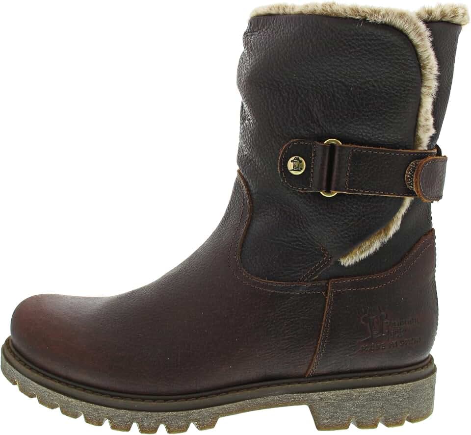 Panama Jack Felia Damen Warm gefüttert Biker Boots Halbschaft Stiefel & Stiefeletten