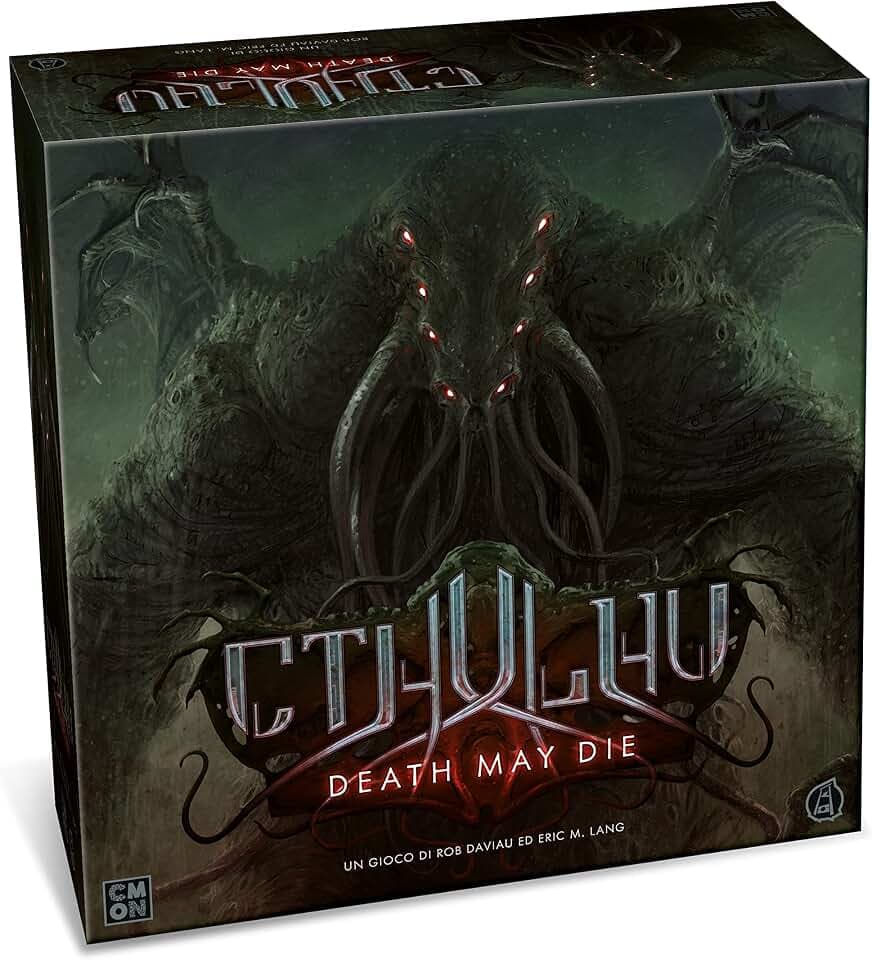 Asmodee | Cthulhu Death May Die | Brettspiel, 1-5 Spieler, 14+ Jahre, italienische Ausgabe - Italienische Sprache