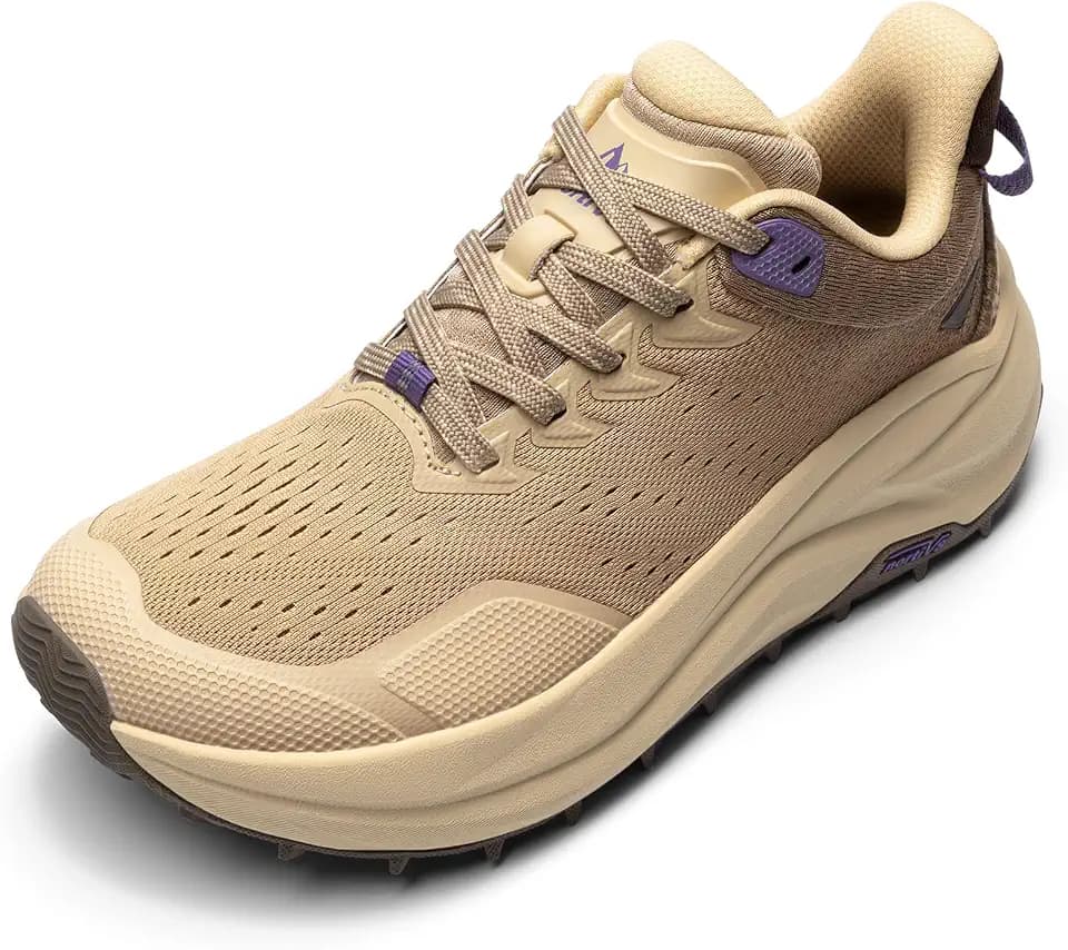NORTIV 8 Womens Wide Toe Box Trail Running Walking Shoe