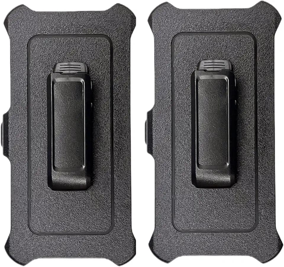 2Pack Replacement Holster Belt Clip for OtterBox Defender Case Apple iPhone 17Pro(6.3")